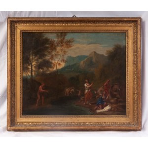 River scene with figures
