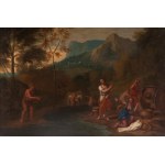 River scene with figures