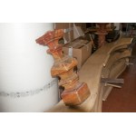 Wooden balustrade