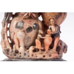 Pair of soapstone potiches
