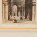 Lot of four multiples on paper with interior views