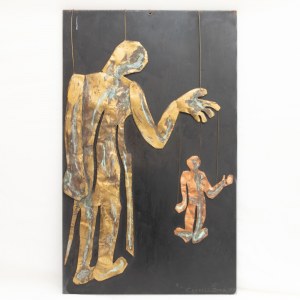 The puppets, sculpture
