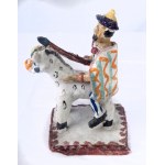 Donkey with Don Quixote