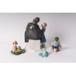 Lot of four sculptures