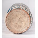 Pharmacy jar, ceramic jar
