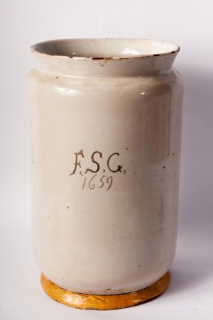 Ceramic Pharmacy Jar