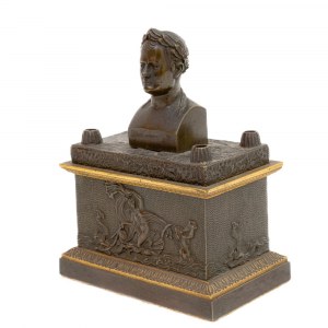 Bronze inkwell,