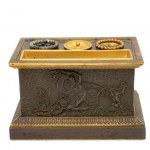 Bronze inkwell,