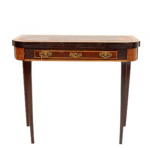 Rectangular shaped book-style game table