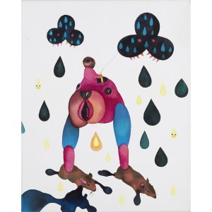 Basia Bańda (b. 1980, Zielona Góra), Yellow Drops, 2014