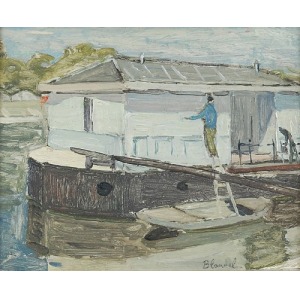 Aleksander BLONDEL (1909-1949), Barka na rzece