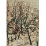 Henryk LEWENSZTADT (1893-1962), Motyw miejski, 1938