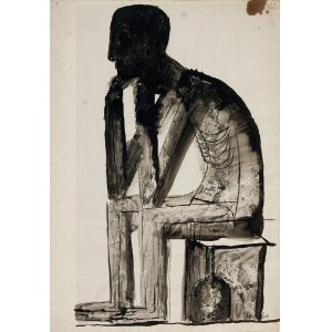 Jan LEBENSTEIN (1930-1999), Figura, ok. 1956