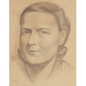 Henryk STAŻEWSKI (1894-1988), Portret Ireny Surdyk, 1943