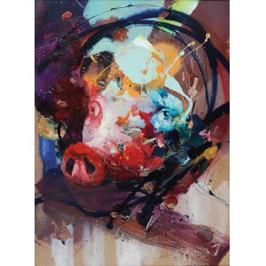 Michal [SEPE] WRĘGA (b. 1982), Mamona Liza, 2018