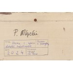 Piotr Mlącki (ur. 1996), Ikona z koniem i Ikona z fabryką z cyklu Notatki industrialne, dyptyk, 2024