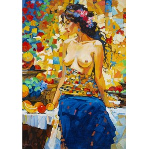 Sławomir Mściwoj Gębczyński (ur. 1984, Szczecin), Townswoman in Cappadocia, 2025