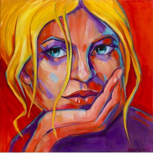 Marzena Hettich-Uryszek (b. 1969), Blonde, Blonde, 2021
