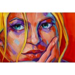 Marzena Hettich-Uryszek (b. 1969), Blonde, Blonde, 2021