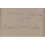 Gossia Zielaskowska (b. 1983, Poznań), Colorful drama, diptych, 2025