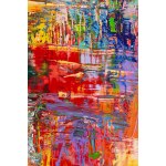 Gossia Zielaskowska (b. 1983, Poznań), Colorful drama, diptych, 2025