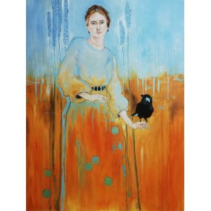 Eliza PIECHNIK (ur. 1979), Z ptakiem, 2023