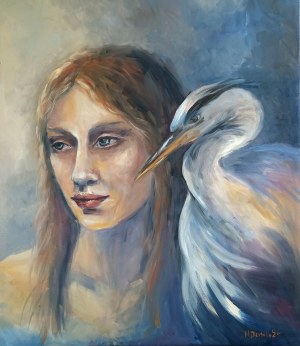 Michalina DERLICKA (ur. 1976), Czapla, 2025