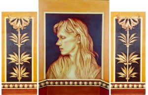Arkadiusz GIENIUSZ (ur. 1994), Reja, tryptyk, 2025