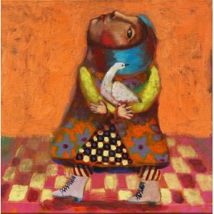 Emilia Waszak, Lady with a Goose, 2024