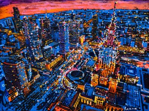David Razma, Warszawa nocą, 2025