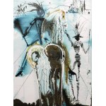 Salvador Dalí (1904 - 1989), Don Quichotte (from the Dalinean Horses series)