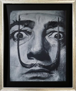 Marcus Von May (ur. 1970), Portret Salvadora Dali, 2025