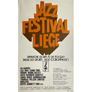 proj. W.WARNIER, Jazz Festival Liege, 72