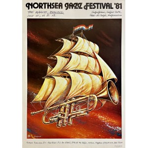 proj. Rafał OLBIŃSKI (ur. 1943), Northsea Jazz Festival '81 (Holland)