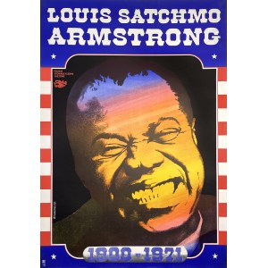 proj. Zdzisław WALICKI, Louis Satchmo Armstrong 1900-1971, 1975