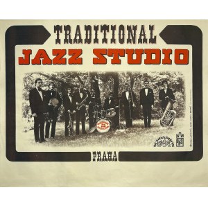 proj. Joska SKALNIK, photo: Karel BENES, Traditional Jazz Studio, Praha, Suprapfon, 1970s.