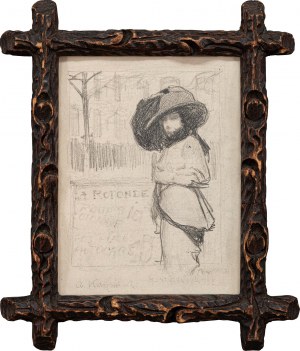 Alfons KARPIŃSKI (1875 - 1961), Montparnasse, 1908