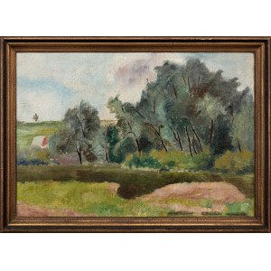 Czesław RZEPIŃSKI (1905 - 1995), Pejzaż, 1928