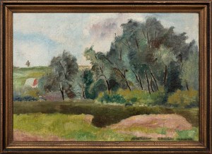 Czesław RZEPIŃSKI (1905 - 1995), Pejzaż, 1928
