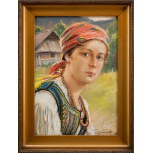 Stanisław GÓRSKI (1887 - 1955), Portret krakowianki