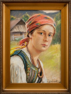 Stanisław GÓRSKI (1887 - 1955), Portret krakowianki
