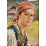 Stanisław GÓRSKI (1887 - 1955), Portret krakowianki