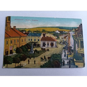 POSTKARTE BRZEŻANY MARKT, VORKRIEGSZEIT 1917