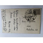 POCZTÓWKA STATEK DAR POMORZA 1933 R, ZNACZEK, STEMPEL