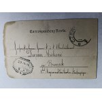 POHLEDNICE CZERNIOWCE, CZERNOWITZ, RESIDENZGASSE, PŘEDVÁLEČNÝ 1904, POŠKOZENÁ