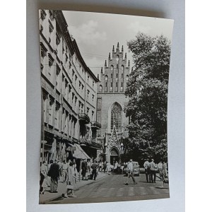POSTCARD PRL KRAKOW GOTHIC DOMINICAN CHURCH
