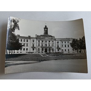 POSTCARD PRL PLOCK OLD MARKET TOWN HALL
