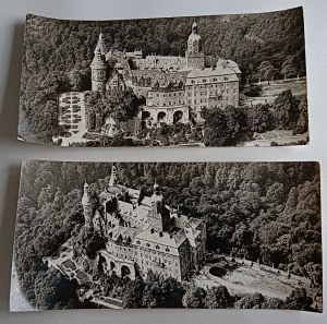 POSTCARDS PRINCE CASTLE K. WAŁBRZYCH, 1977