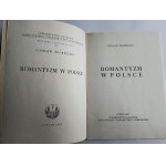 CZESŁAW ZGORZELSKI, ROMANTYZM W POLSCE , LUBLIN 1957