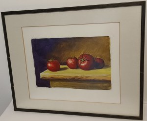 ARTIST UNKNOWN, STILL LIFE PAINTING, WATERCOLOR, UNSIGNED